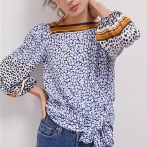Anthropologie Tops - Anthropologie | Maeve NWT Phillipa Blouse Size XL